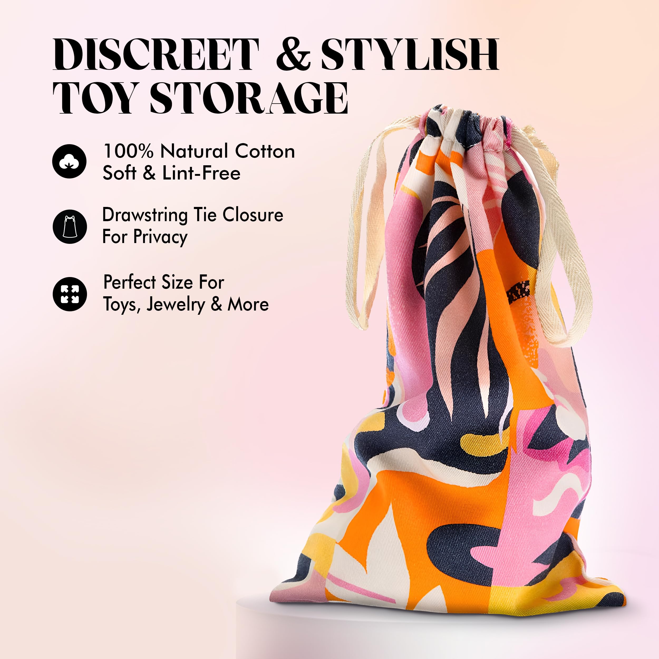 The Collection Burst Cotton Toy Bag