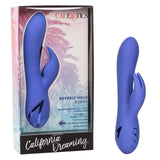 Calexotics California Dreaming Beverly Hills Bunny - Silicone Rabbit Vibrator - Waterproof Clitoral Sex Toys For Couples - 10 Vi