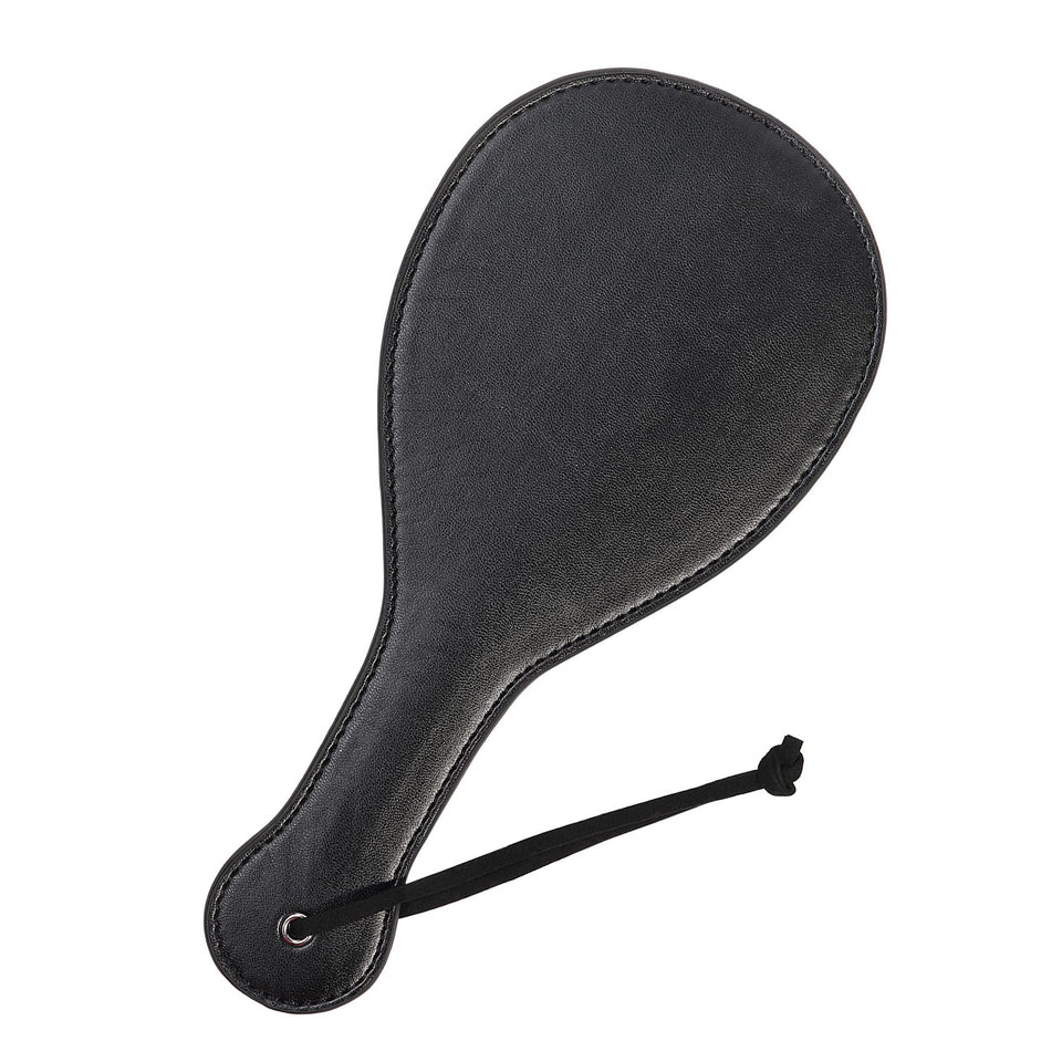 VENESUN Round Sexual Spanking Paddle for BDSM, Faux Leather Sex Paddles for Adult Spanking Set, Black