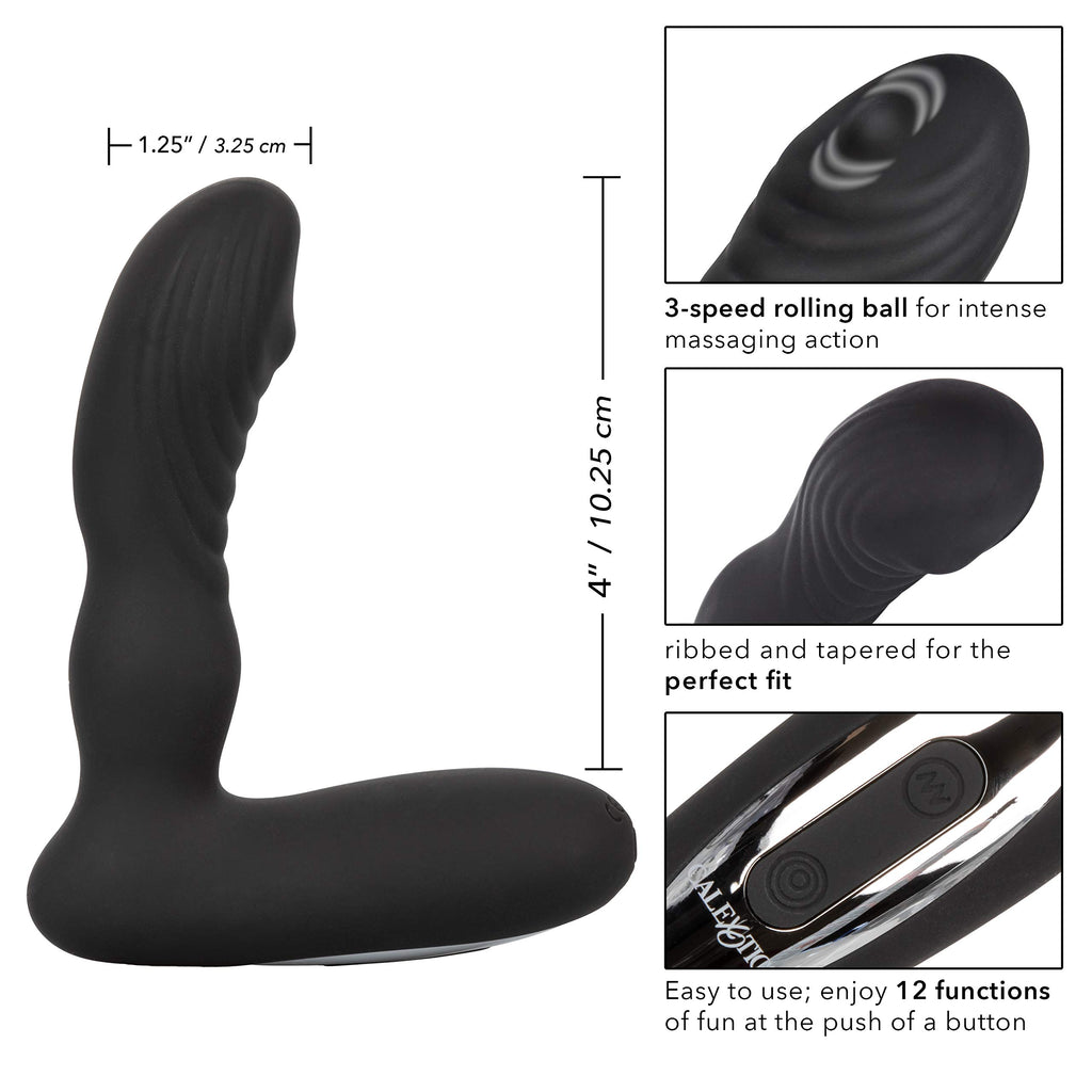 Calexotics Se-0436-50-3 Eclipse Roller Ball Probe