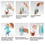 Tenga Spinner Spn-003 Shell Reusable Spiral-Motion Male Masturbator
