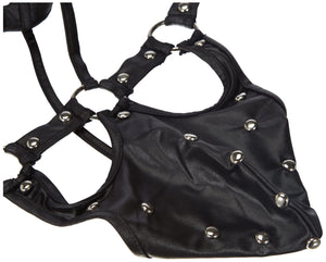 Male Power Men'S Fetish Lingerie, Tormentor, Black, Small/Med