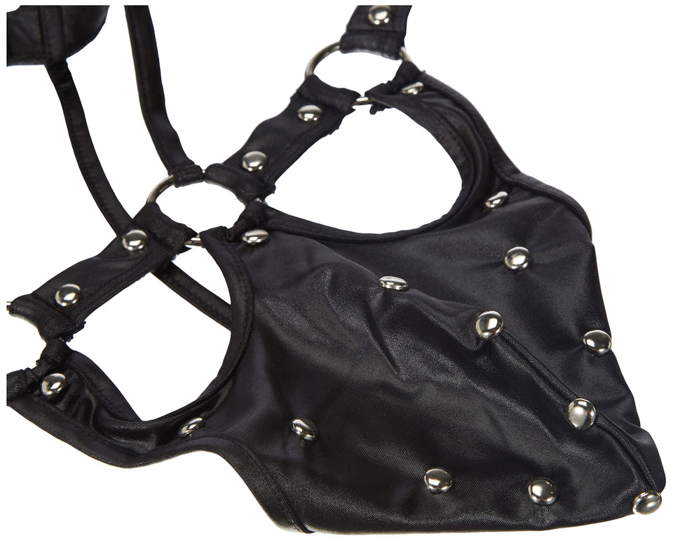 Male Power Men'S Fetish Lingerie, Tormentor, Black, Small/Med