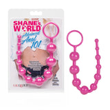 CalExotics Shanes World Starter Anal Pleasure Beads -Adult Sex Toy For Him Her and Couples - Pink