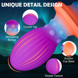 Large Anal Plug Huge Butt Plug for Women & Men, 6.9in Silicone Giant Butt Plug, Fantasy XL Anal Plugs Buttplug Glow in The Dark
