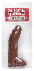 Pipedream Size Queenz Fat Boy, Brown