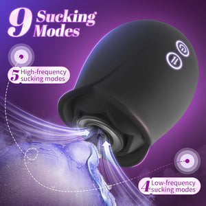 Vibrator Rose Sex Toy Dildo - Sucking Vibrater Adult Toys for Women Sex Toys for Couples G Spot Vibrators Female Sex Toy Rose Ad