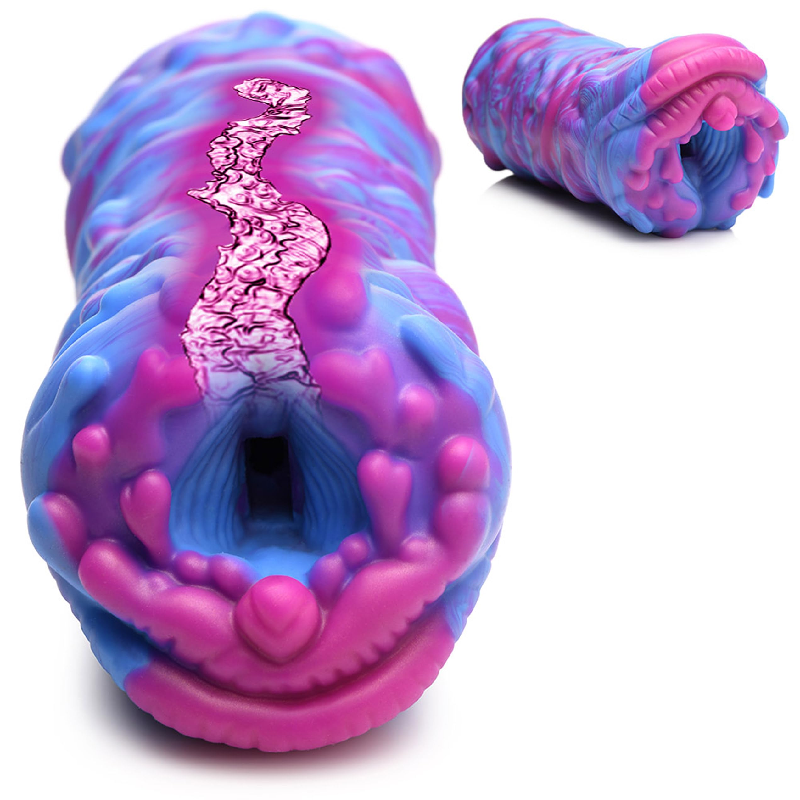 CREATURE COCKS Cyclone Squishy Alien Vagina Stroker for Men & Couples. Soft & Squishy, Fantasy Vagina Stroker. Unique Textured I