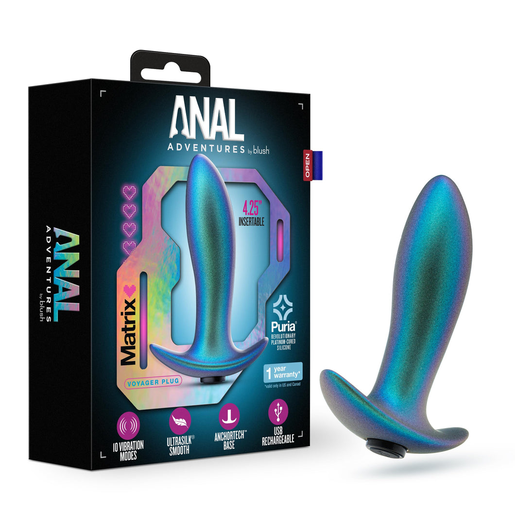 Anal Adventures Matrix Voyager Plug Neptune Teal