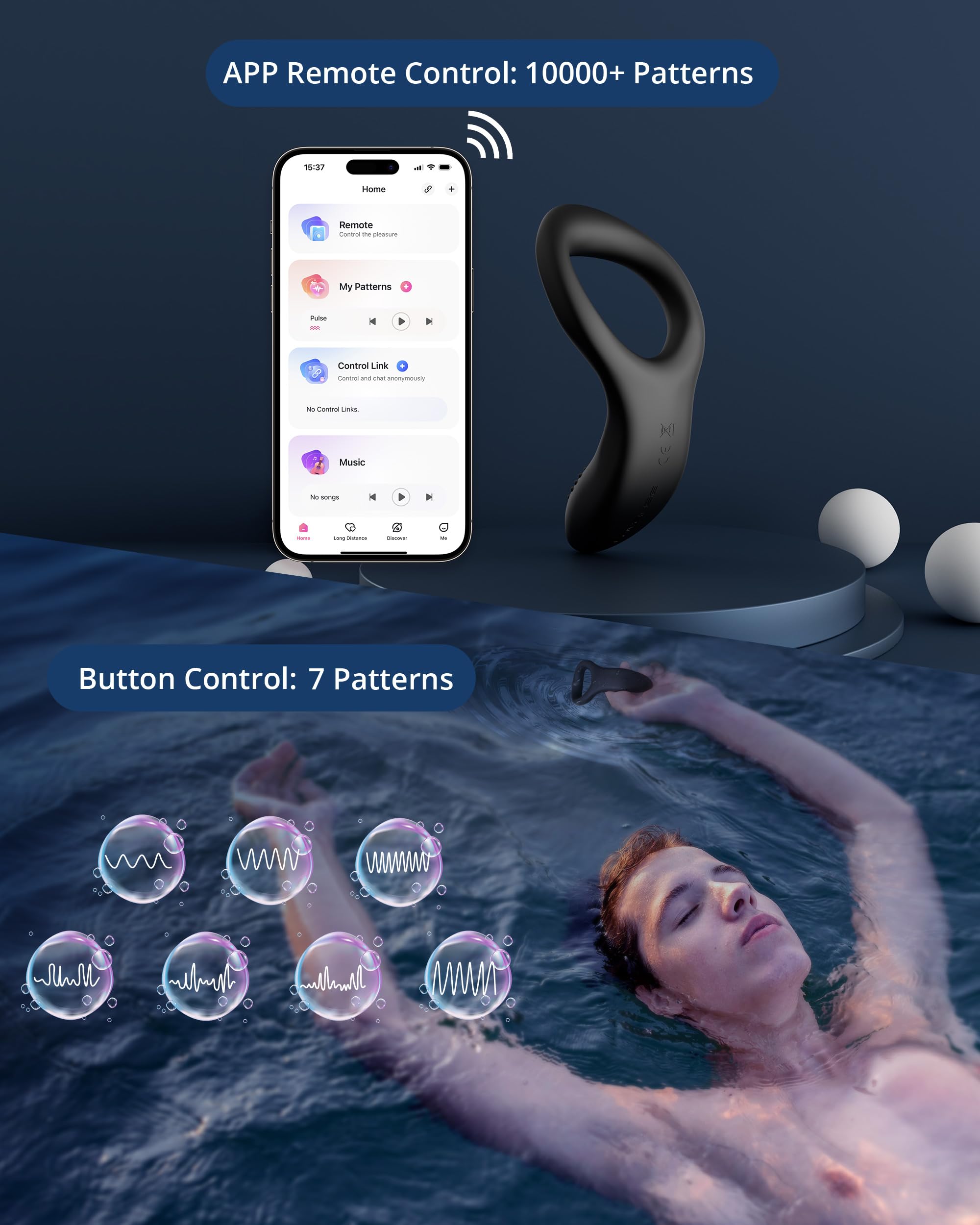 Lovense Diamo Vibrating Cockring
