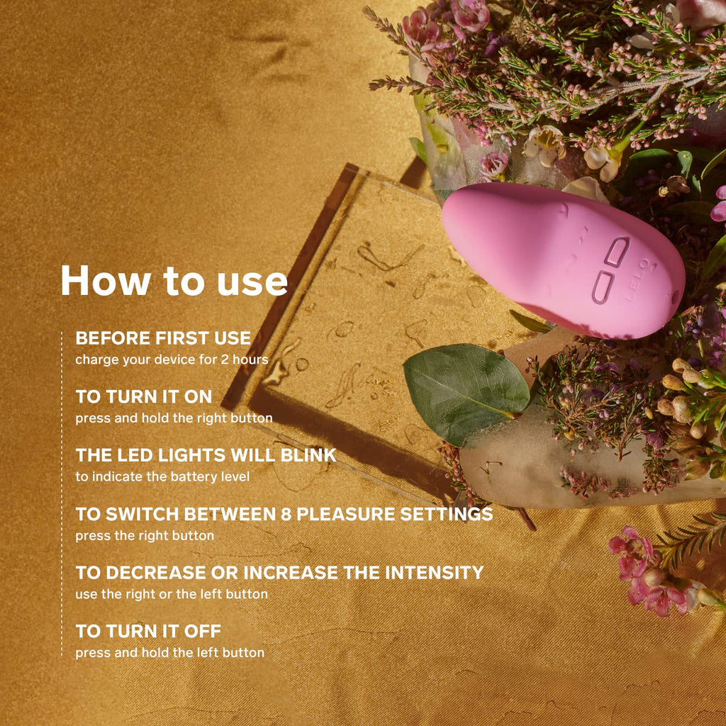 Lelo Lily 2 External Personal Massager For Women Lavender, Handheld Wireless Female Vibrator Vibrating Stimulation Small Vibrato