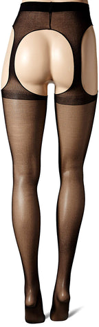 Plus Size Sheer Suspender Tights