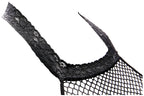 Seamless Fishnet Halter Bodyst
