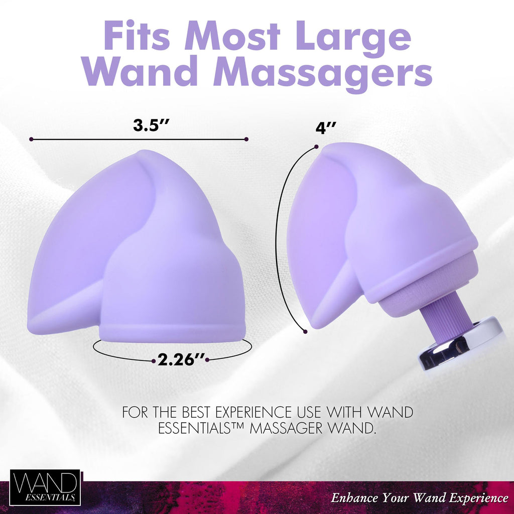 Wand Essentials Flutter Wand Massager Attachment, Purple, 1 Count (Pack Of 1) (Ac521)