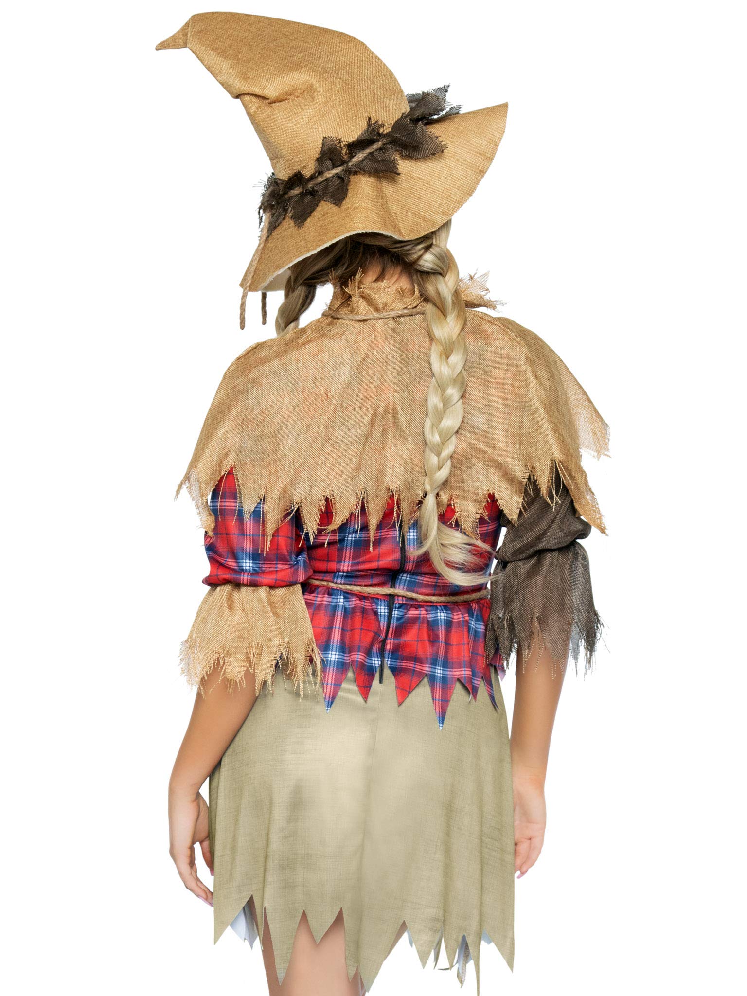 4 Pc Scarecrow Cutie, Includes - Med/Lge / Multicolor