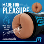 Masturmate Realistic Feel Male Stroker - Butt - Cream