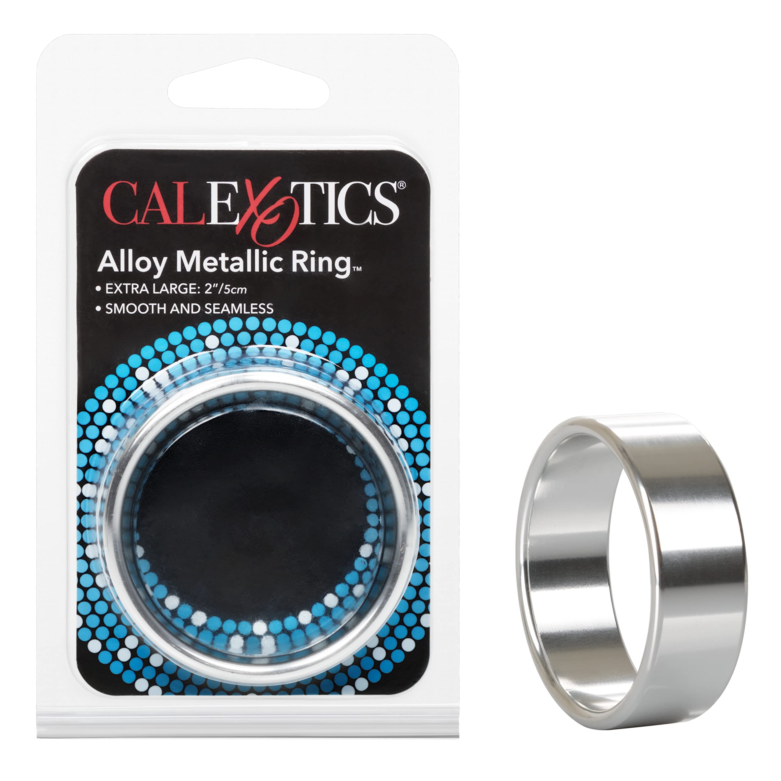 CalExotics Novelties Alloy Metallic Penis Enhancement Ring, Extra Large