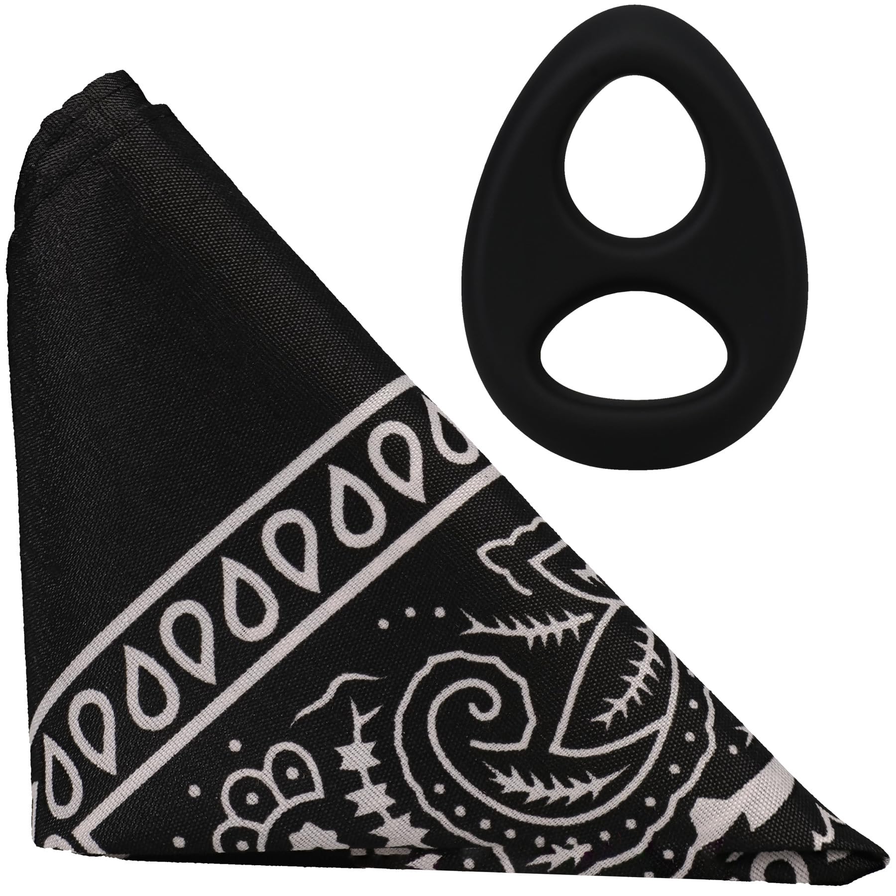 Rock Solid The Code C-Ring Bandana Blk