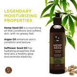 Hemp Seed Massage Lotion  Guavalava  8 Fl Oz