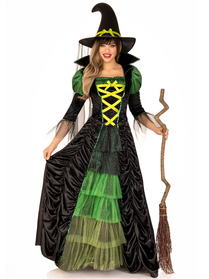2Pc.Storybook Witch,Dress With
