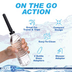 Cleanstream Travel Enema Set 5 Pc Water Bottle Adapter Kit