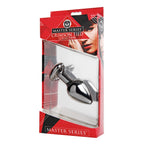 Crimson Tide Scarlet Heart Shaped Jewel Butt Plug
