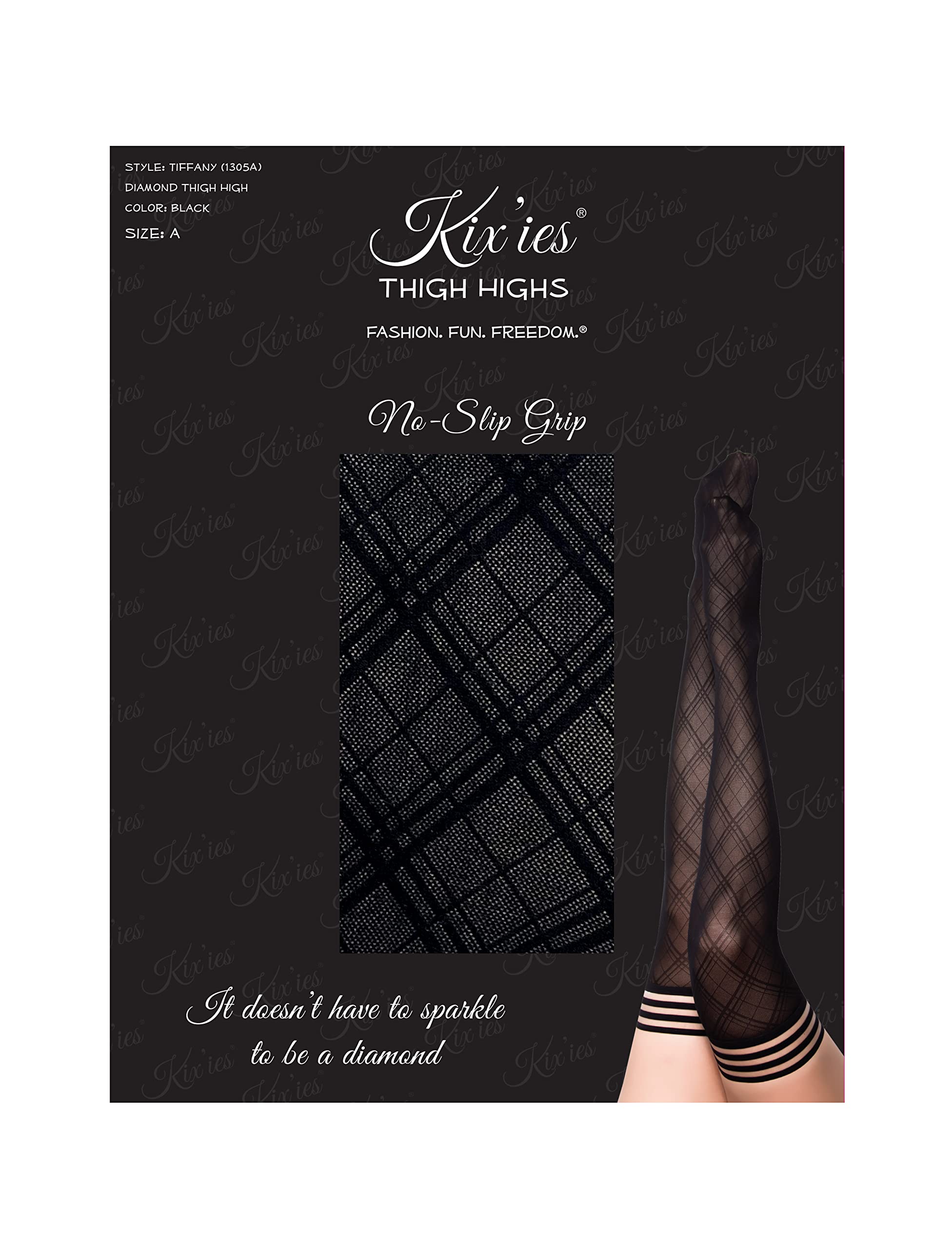 Kixies Tiffany Black Diamond Size B