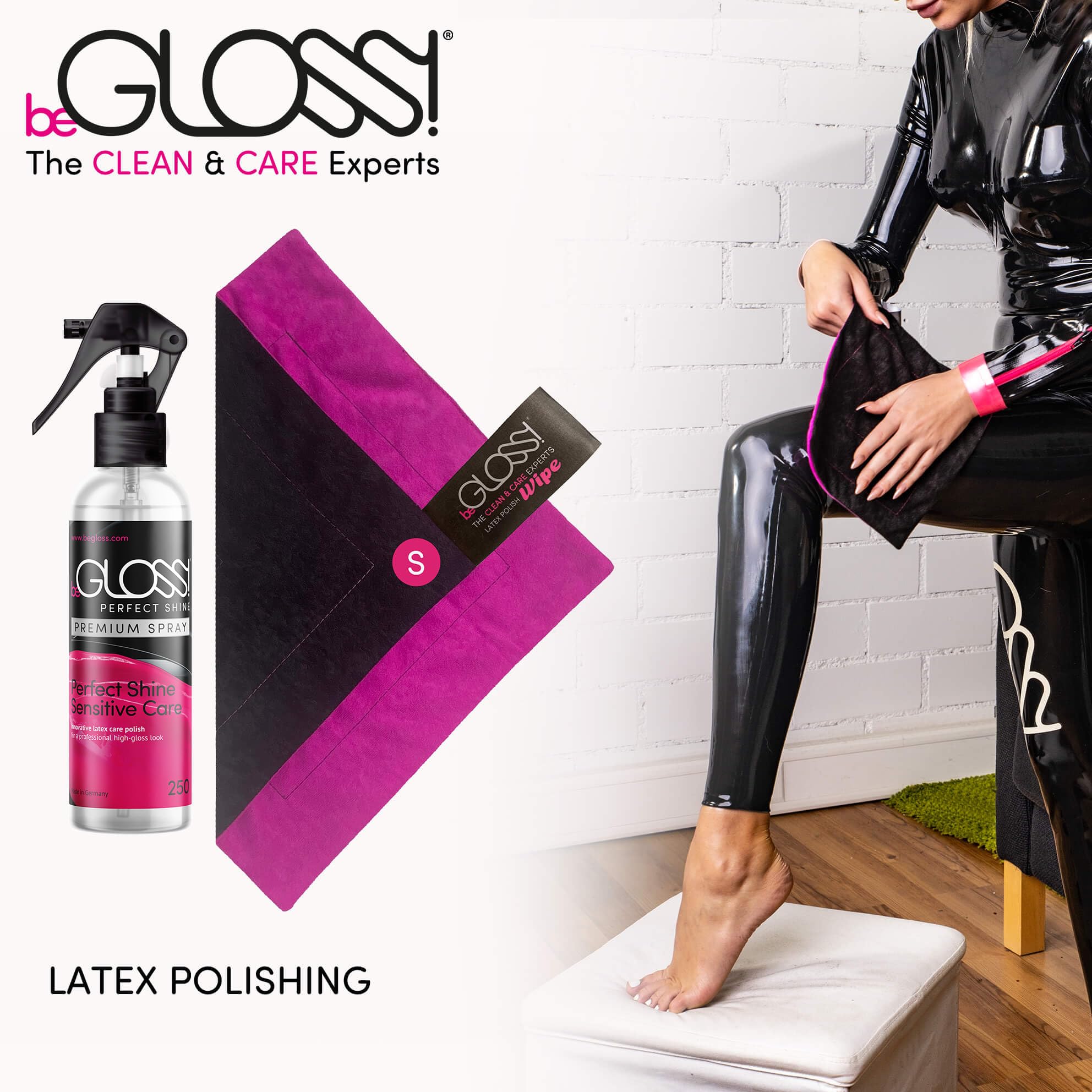Begloss Perfect Shine Premium Spray For Glossy Latex 250Ml Clear