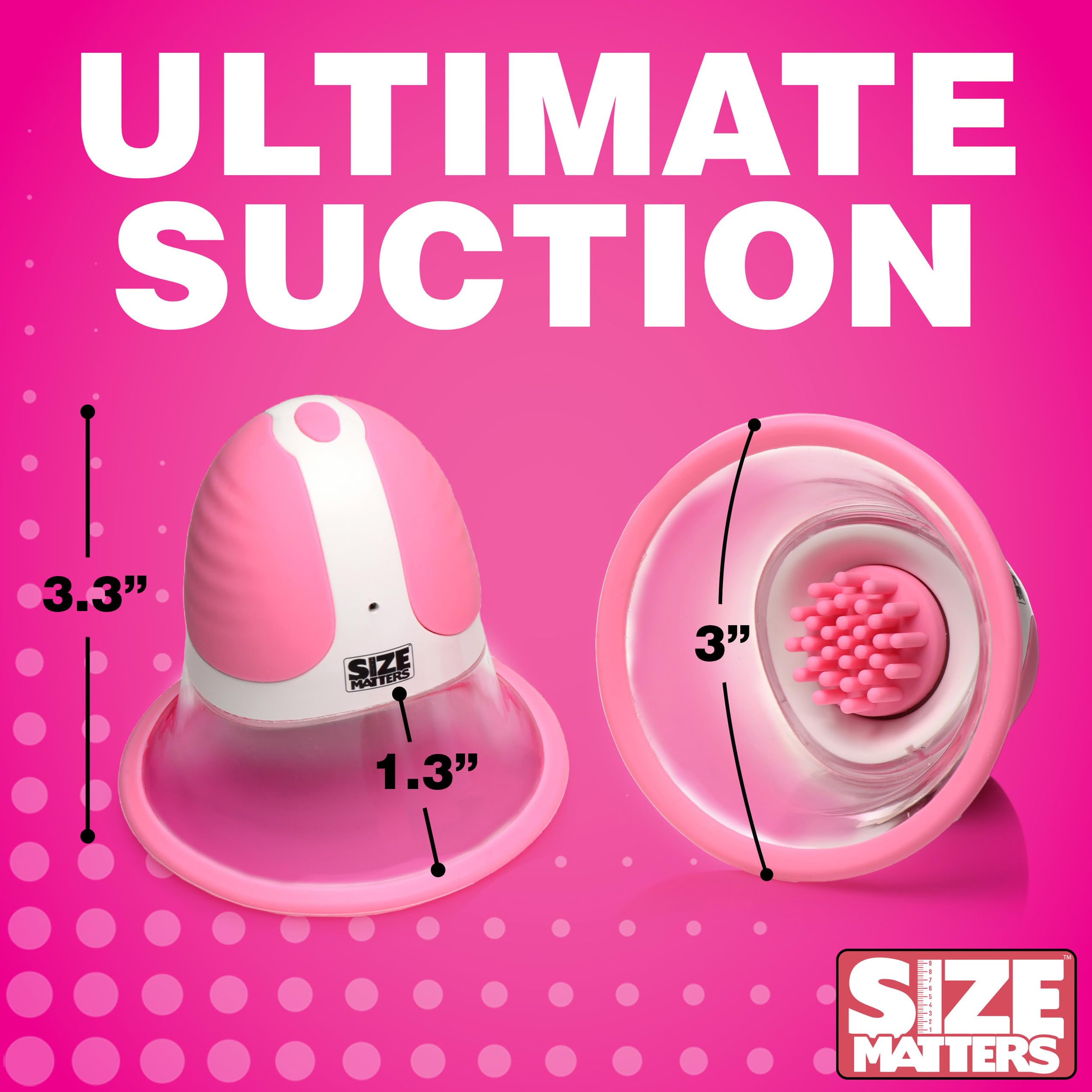 Size Matters Rotating Sili Nippsuck Pnk