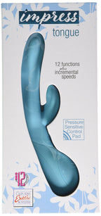 California Exotic Novelties Impress Tongue, Blue