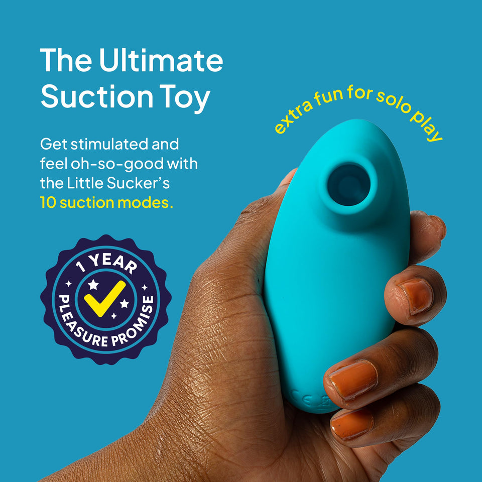 Hello Cake Little Sucker - Clitoral Stimulation with 10 Suction Modes - Can Last Up to 70 Minutes - Rechargeable & Shower Ready