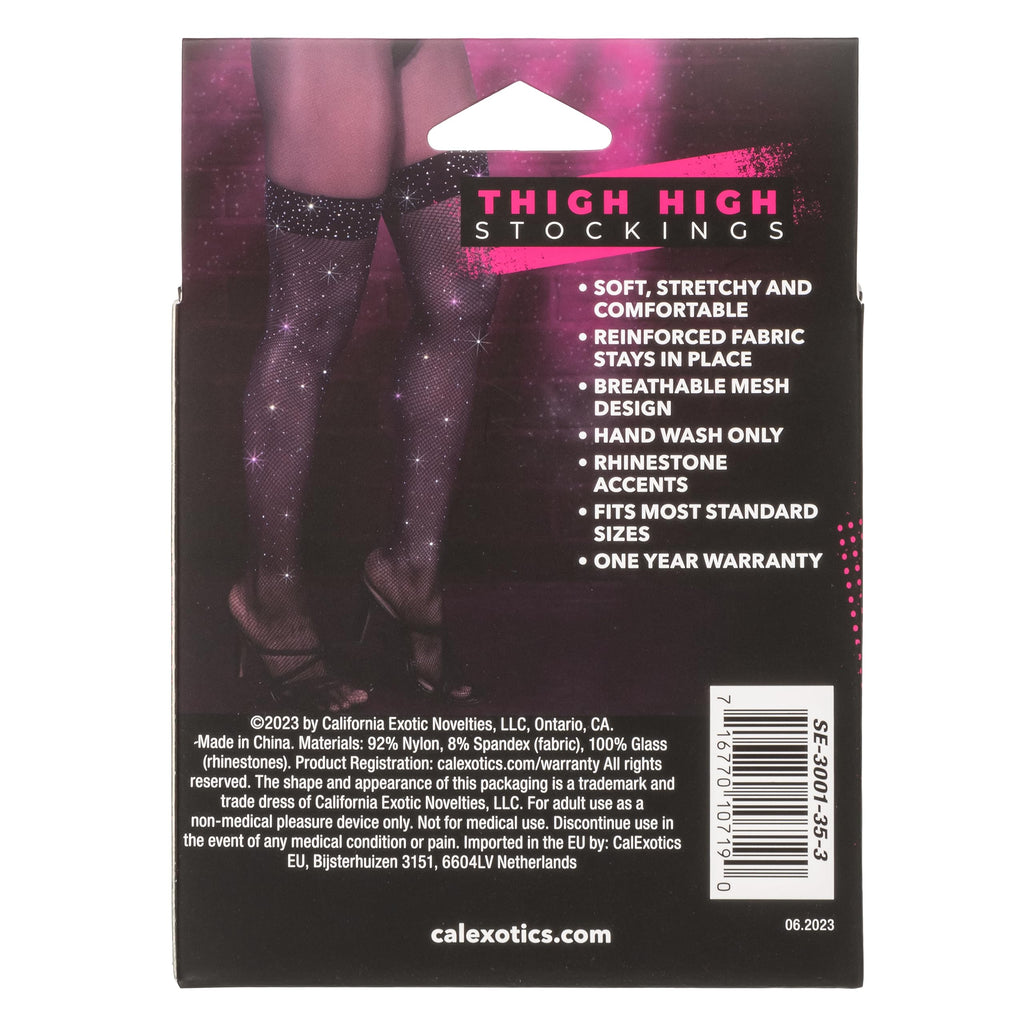 Radiance Plus Size Thigh High Stockings
