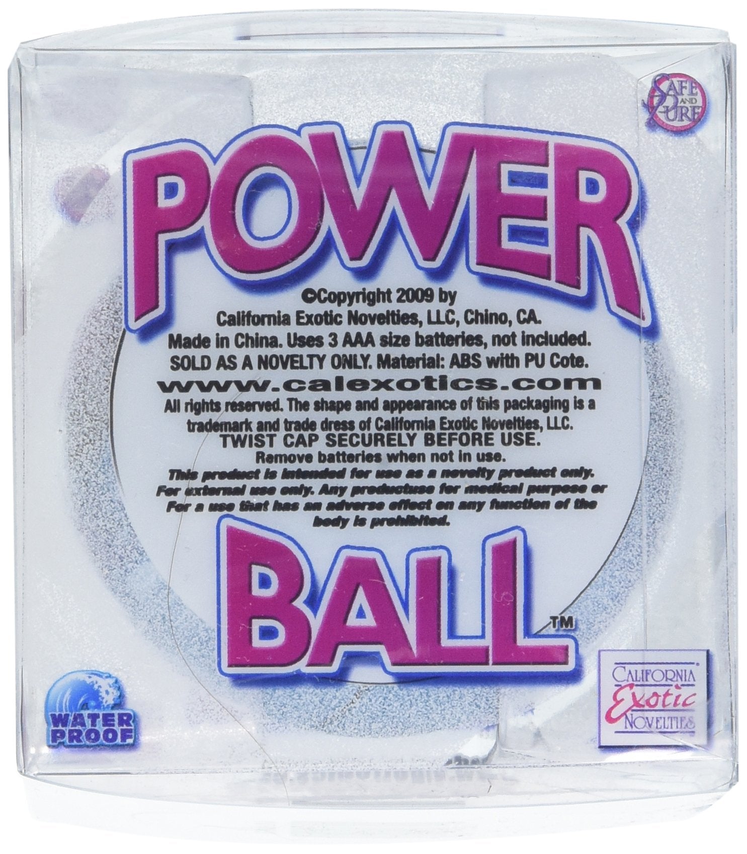 California Exotics Novelties Power Balls