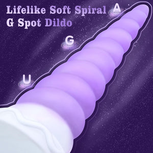 Silicone Anal Stretcher Butt Plug, Soft Trainer Dildo with Curved Texture & Strong Suction Cup for Hands-Free Play, Adult Sex To