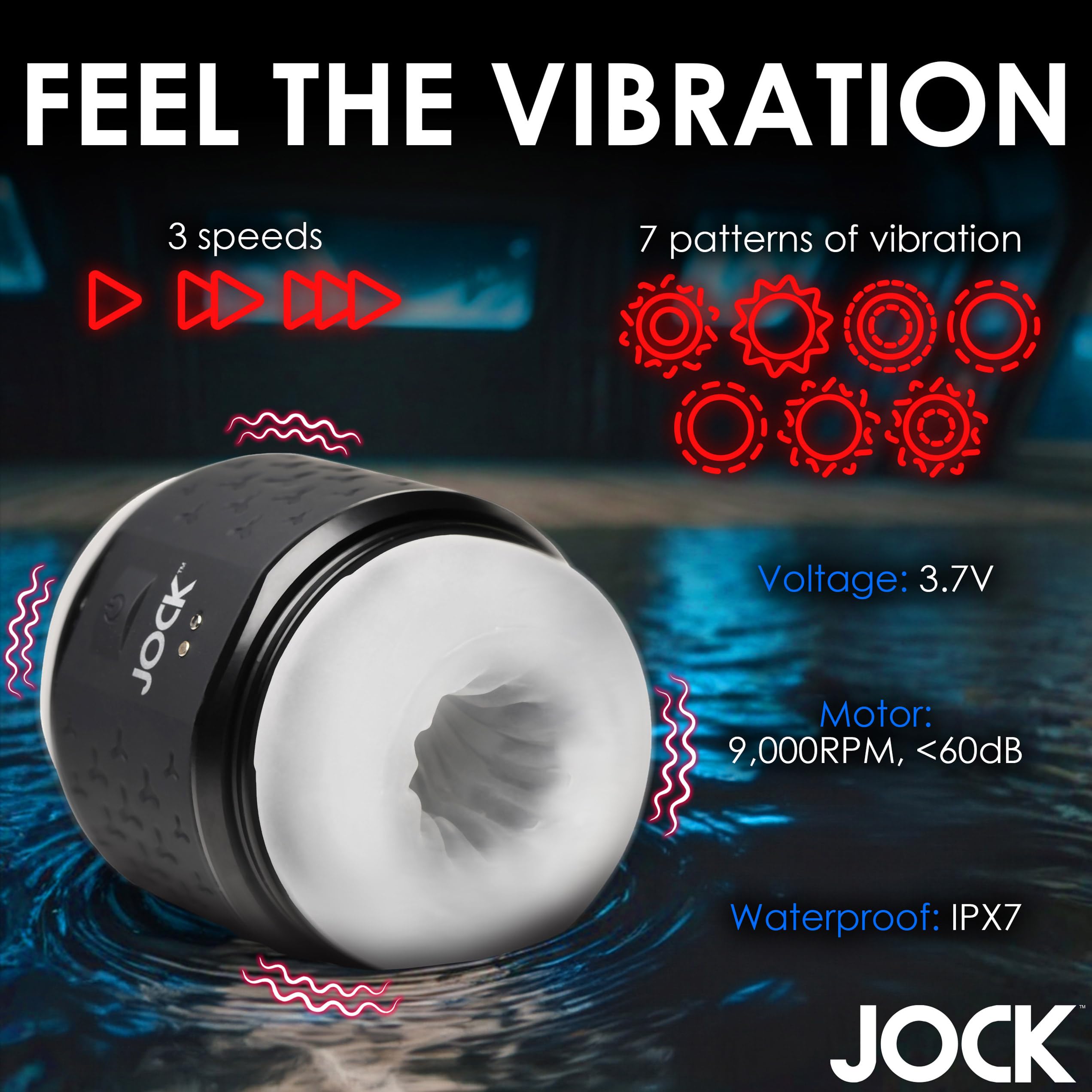 Jock Vibrating Double Stroker