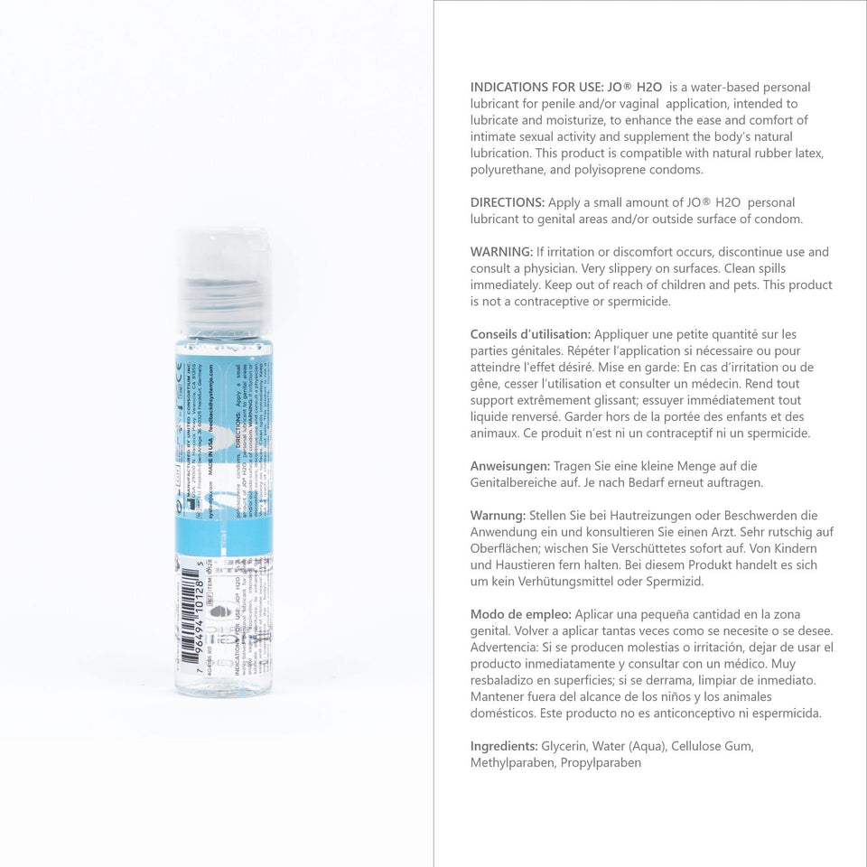 Jo H2O Lubricant - Original (1 Oz)