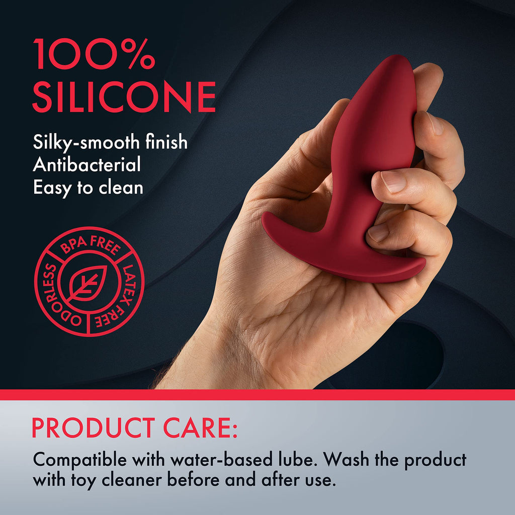 Forto F-36: Silicone T Plug Red