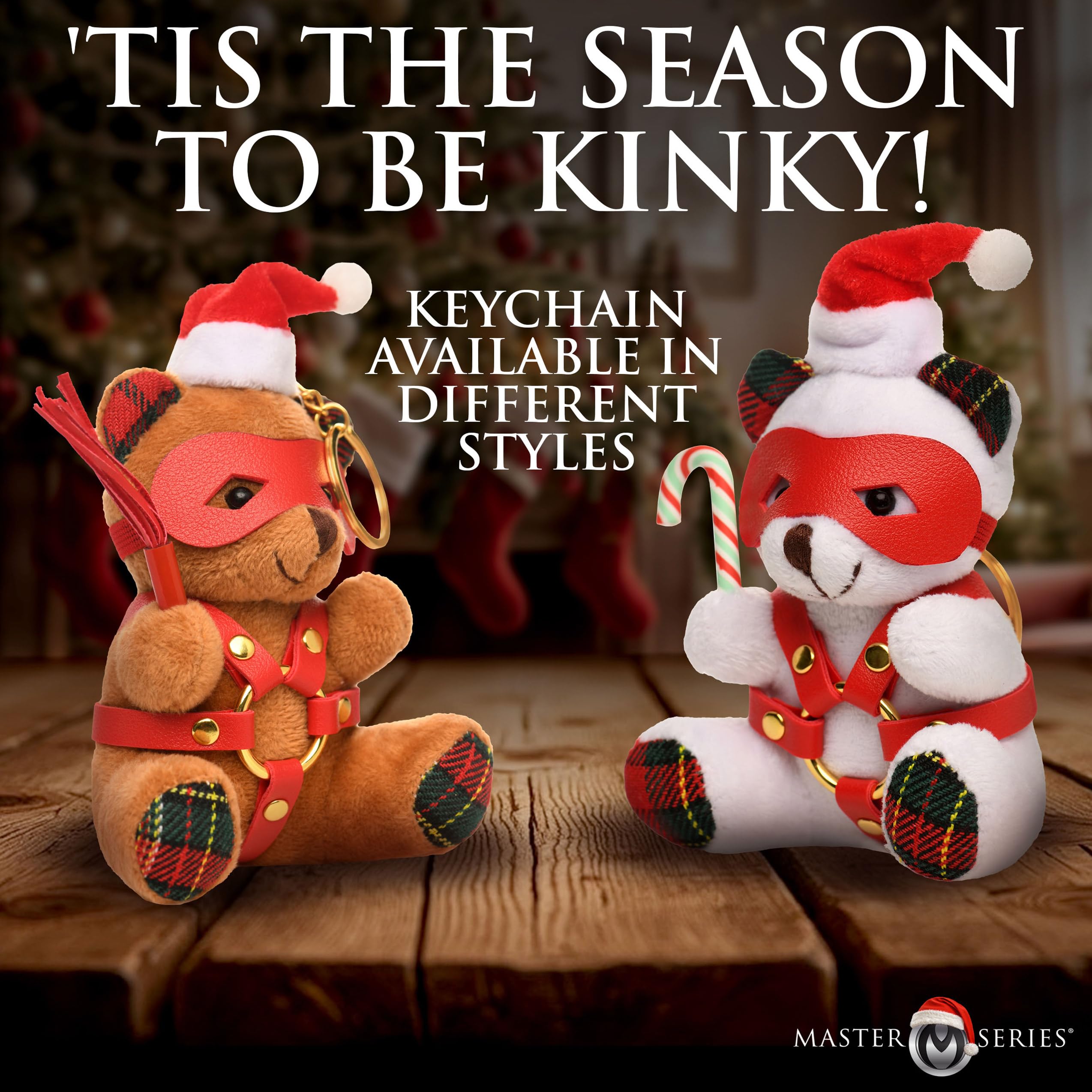 Master Series Holiday Bondage Bear Key W