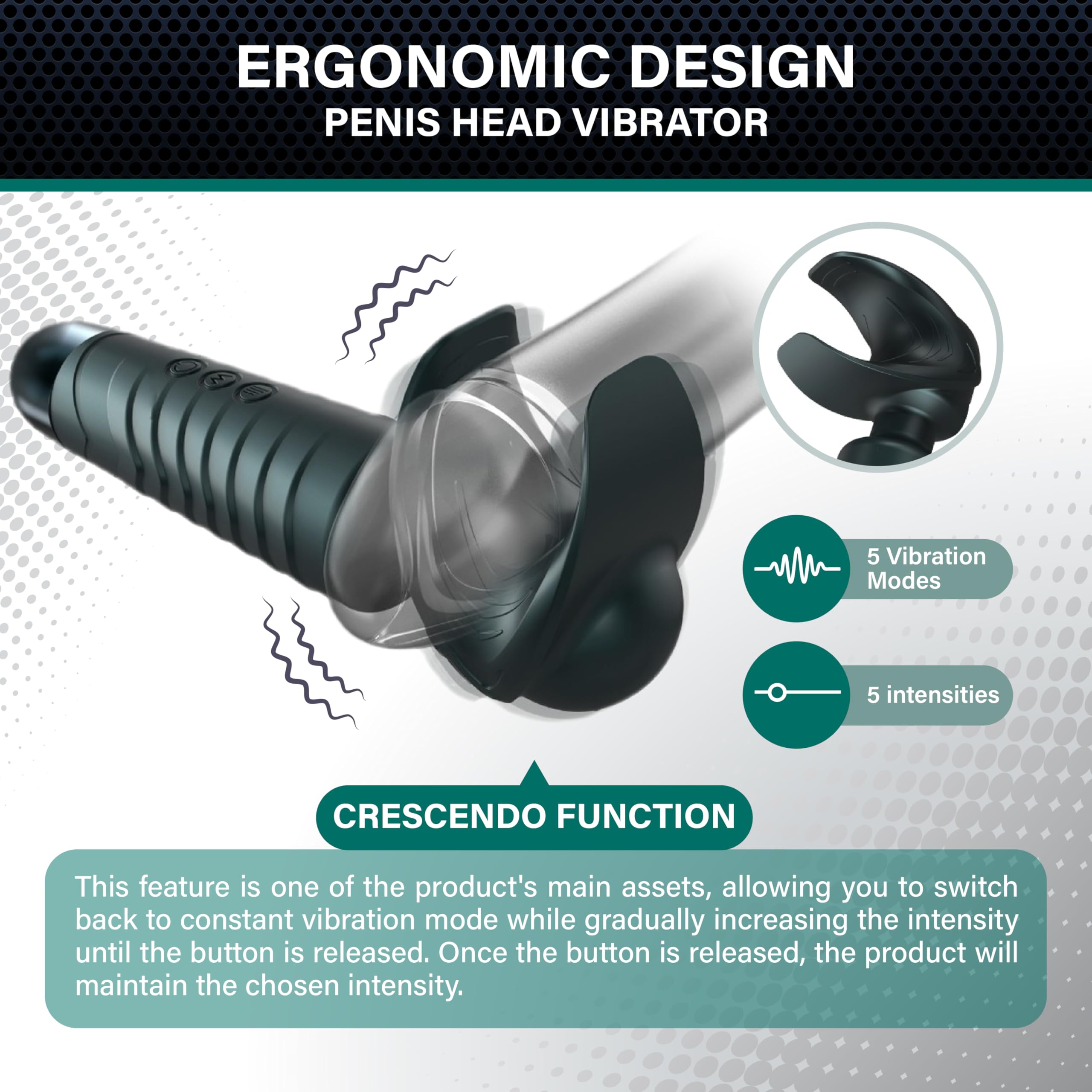 Man Wan Man.Wand Evo 2-In-1 Wand Grey