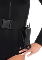 5Pc.Swat Team Babe,Bodysuit,Be