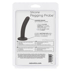 Calexotics Silicone Pegging Probe - Silicone Butt Plug With Suction Cup Base - Waterproof Anal Fetish Sex Toys For Couples - Bla