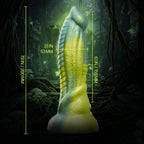 Tentra Rithen Reptilian Thrust Dildo Grn
