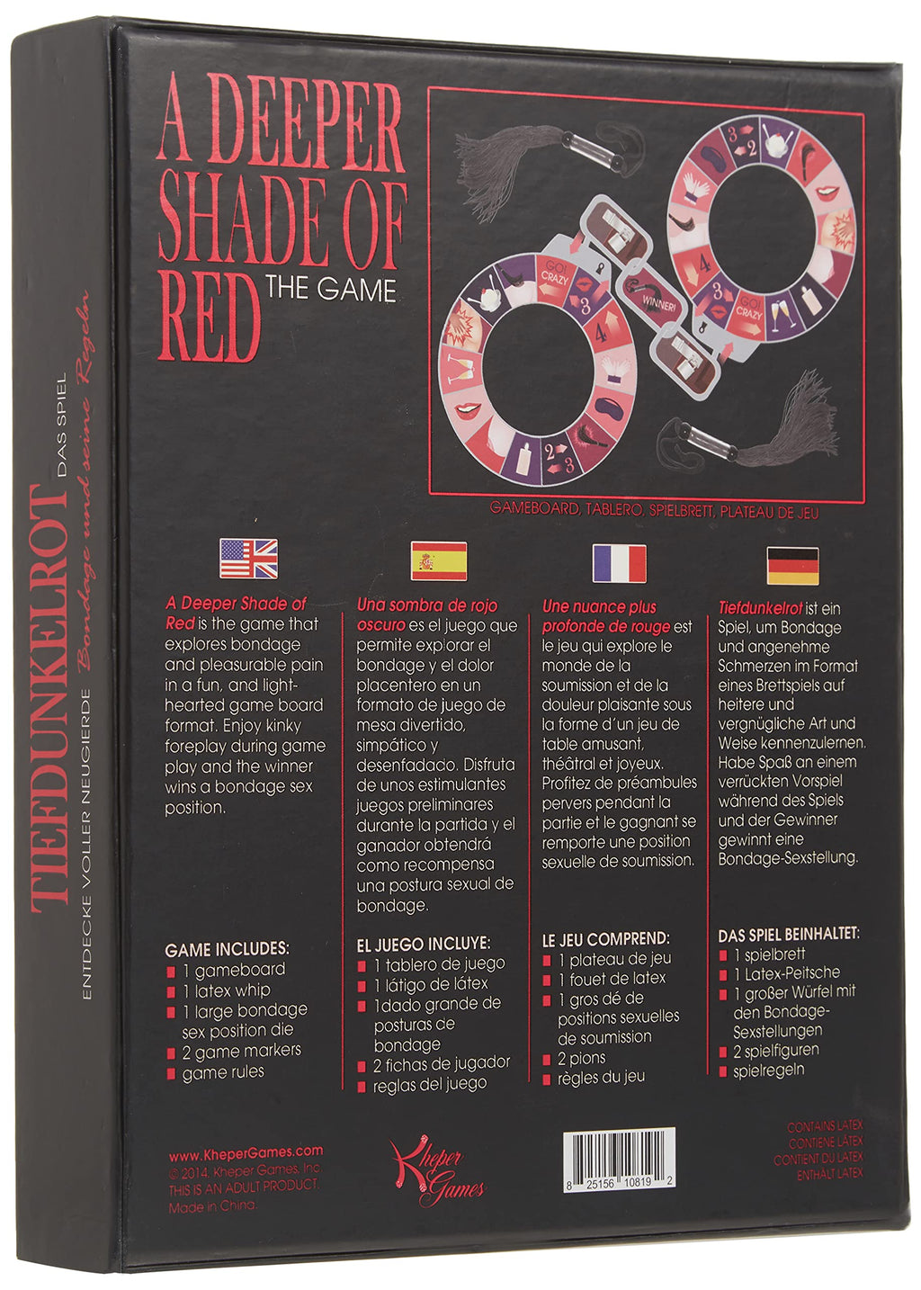 Kheper Games A Deeper Shade Of Red Game