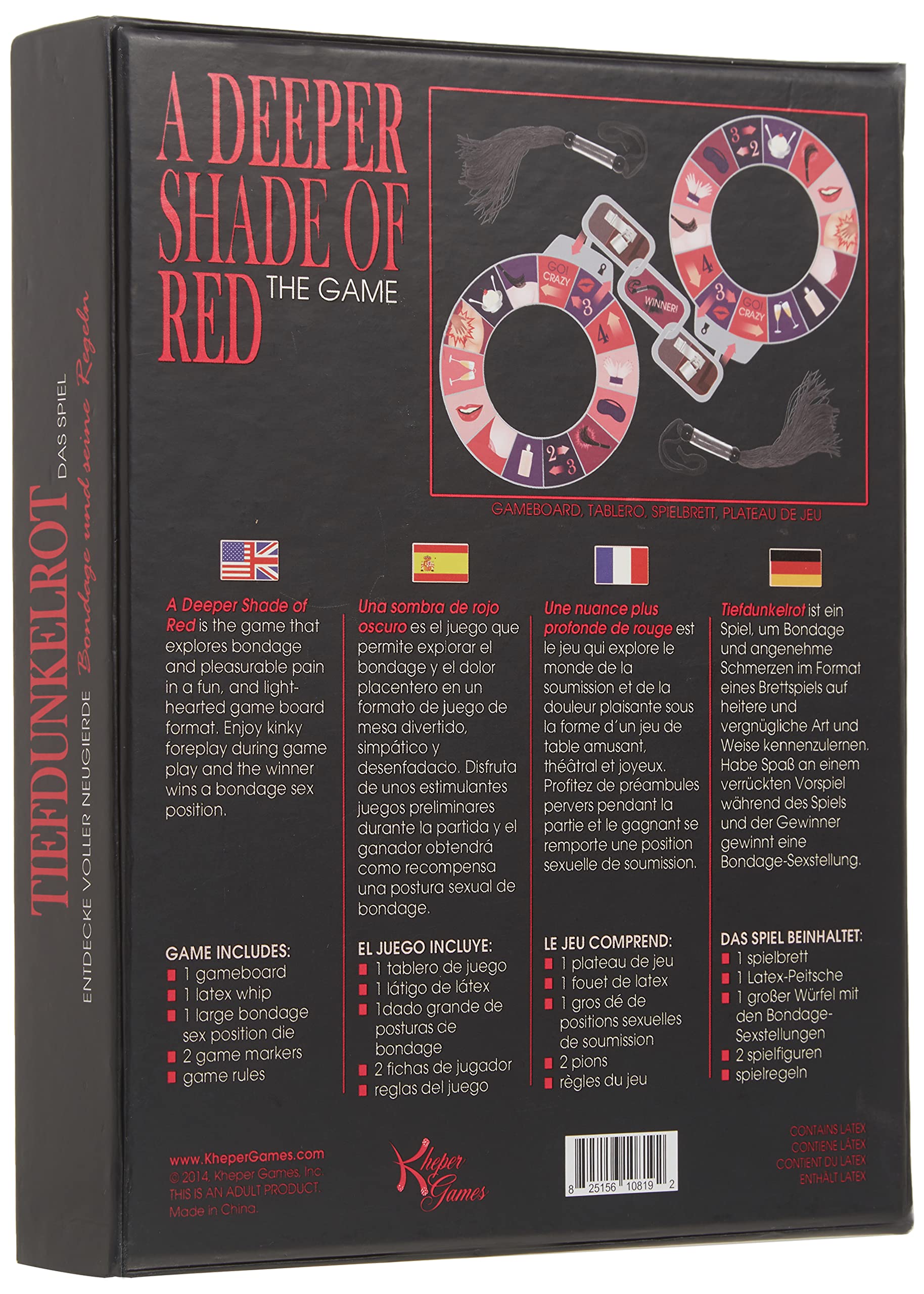 Kheper Games A Deeper Shade Of Red Game