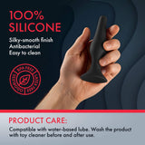 Forto F-11 Medical Grade Silicone Butt Plug with Strong Suction Cup Anal Sex Toy - for More Comfortable Intercourse Anal Toy Pro