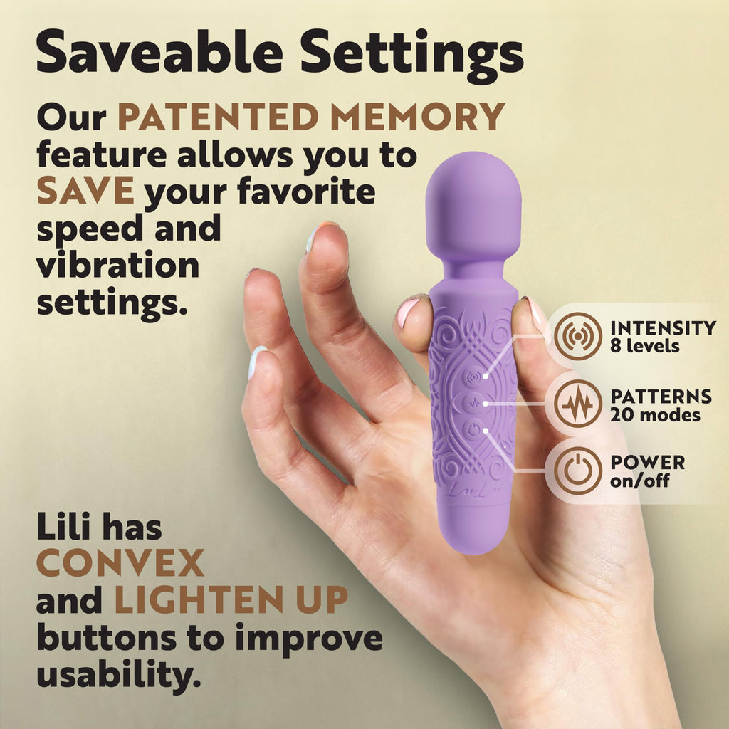 LuLu Vibrator, Vibrators, Womens Sex Toys, Female Sex Toy, Vibrater, Mini Vibrator Wand, Sexy Toys, Sexual Pleasure Tools for Wo
