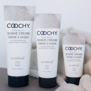Coochy Shave Cream Au Natural 3.4Oz(D0102H5G9Ig.)
