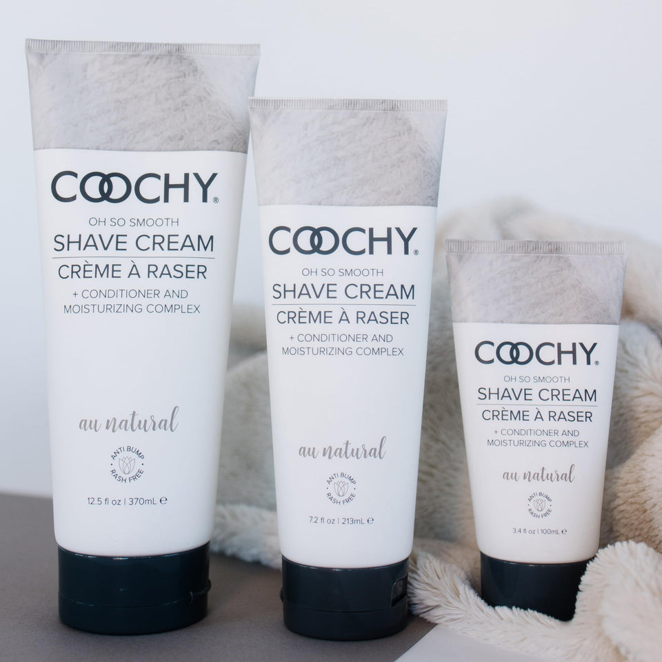 Coochy Shave Cream Au Natural 3.4Oz(D0102H5G9Ig.)