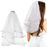 RhinestoneSash Bride Headband and Veil - Set of 2: rose gold It's my day bitches & short white tulle Veil - funny Bachelorette P