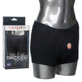 Calexotics Packer Gear Black Boxer Brief Harness - Adult Strap On Sex Toys For Couples,Multi,Medium/Large (Pack Of 1),Se-1576-10